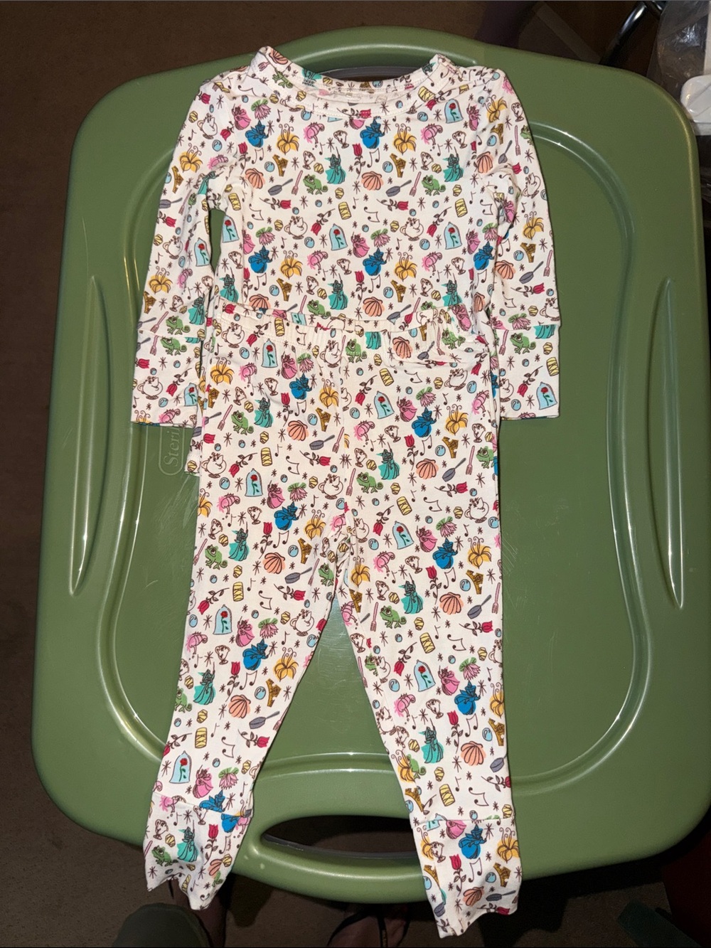 Posh Peanut Disney Princess Friends 2 Piece PJS